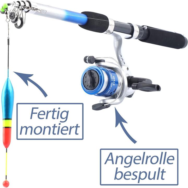 Actual product image Q-Tac Fishing set for children (Telescope, Fishing set)