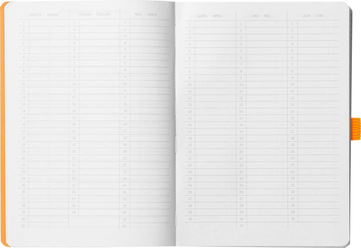 Immagine prodotto Rhodia Libro degli obiettivi di Rhodiarama (A5, Punteggiato, Copertina morbida)