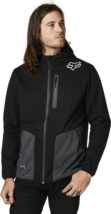 Fox Hoody 21 Barricade Softshell Blk L (L)