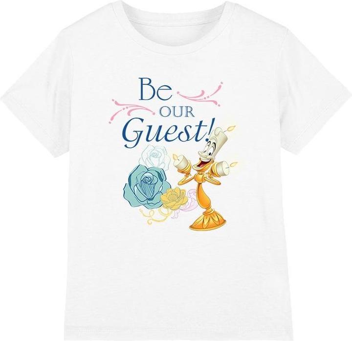 Immagine prodotto Beauty And The Beast Be Our Guest Maglietta Bambini (104)
