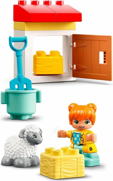 Actual product image LEGO Tractor and animal care (10950)