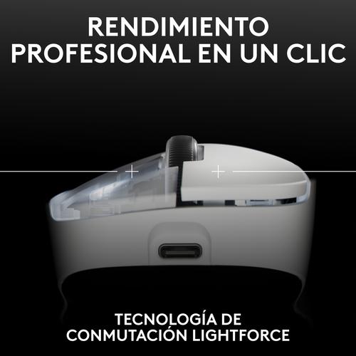 Image du produit Logitech Pro X S Lgt 2 Dex Souris Torpille (Sans fil, Filaire)
