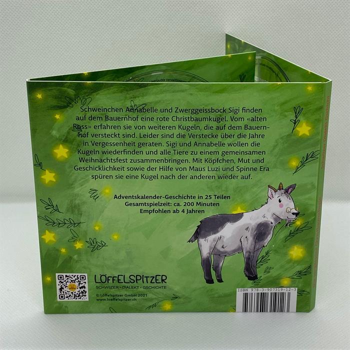 Produktbild Die vergässene Christbaumchugle, Adventskalendergeschichte in 25 Teilen, 3 CD s