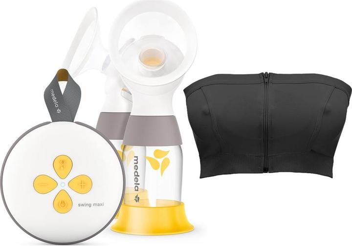 Produktbild Medela Bundle Swing Maxi Milchpumpe & Hands-free Pump BH