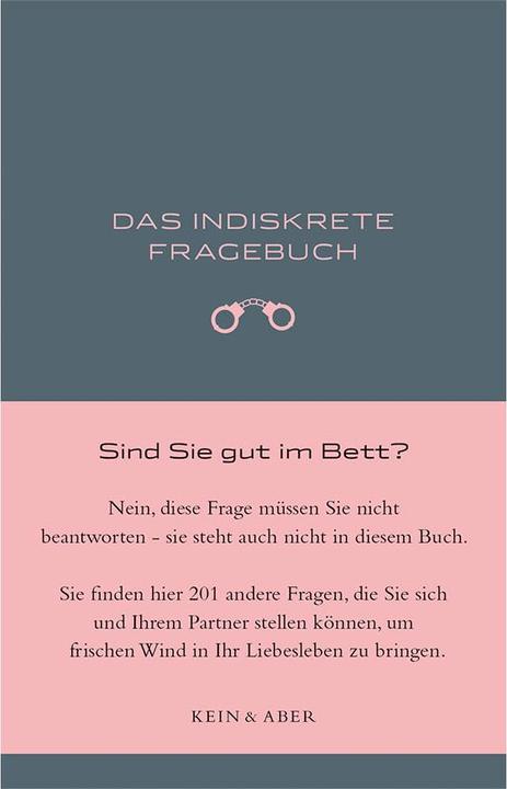 Produktbild Das indiskrete Fragebuch (Deutsch, Ulrich Clement)