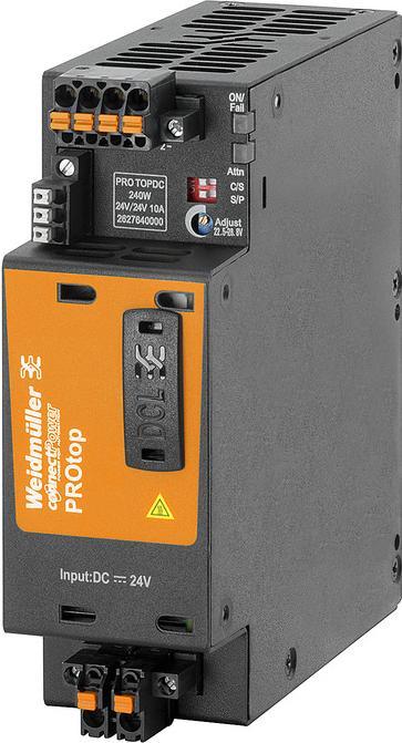 Weidmüller PRO TOPDC 24V/24V 10A DC/DC-Wandler 10 A 240 W 28.8 V Ausgangsspannung regelbar