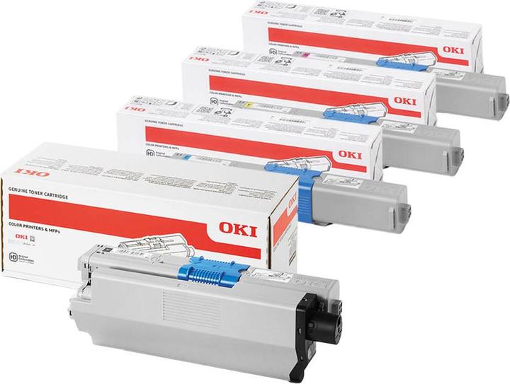 Produktbild OKI Original C310/330/510/530 SET Set mit allen vier Farben (M, BK, C, Y)
