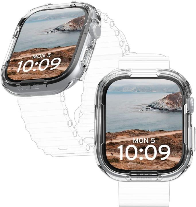 Actual product image UAG Urban Armor Gear Scout Case| Apple Watch Series 10 46mm| transparent| (1A4417114G4G)