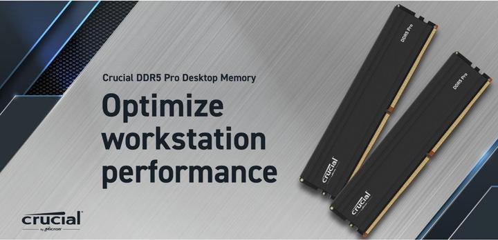 Actual product image Crucial Pro (2 x 16GB, 5600 MHz, DDR5 RAM, DIMM)