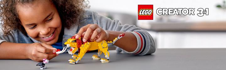Actual product image LEGO Wild Lion (31112, LEGO Creator 3-in-1)