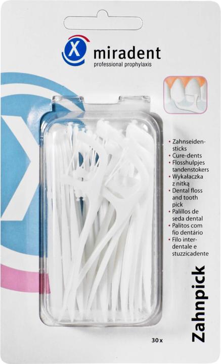 Image du produit Miradent Porte cure-dents et fil dentaire de (30 pcs.)