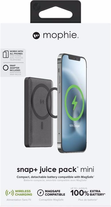 Immagine prodotto mophie Snap+ Juice Pack Mini (5000 mAh, 12 W)