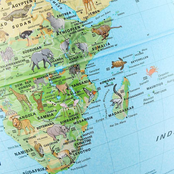 Immagine prodotto Globo Animali della Terra (Tedesco, Räthgloben 1917 Verlags GmbH, 2014)
