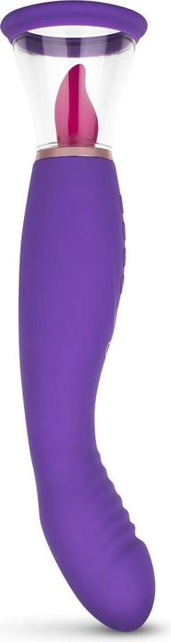 Image du produit Easytoys Pompe Pleasure Pump avec vibromasseur pour point G - Violet