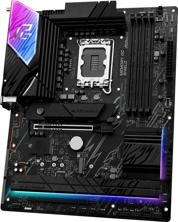 Produktbild AsRock B860 Lightning WiFi DDR5 S retail (LGA 1851, Intel B860, ATX)