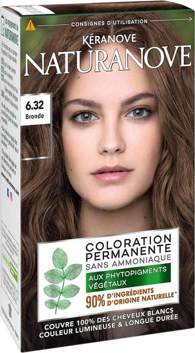 Image du produit Kéranove Naturanove - Coloration permanente Bronde 6.32 (Blond, Marron)