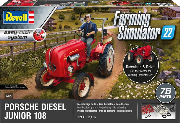 Immagine prodotto Revell Porsche Junior 108 - Edizione Farming Simulator 1:24
