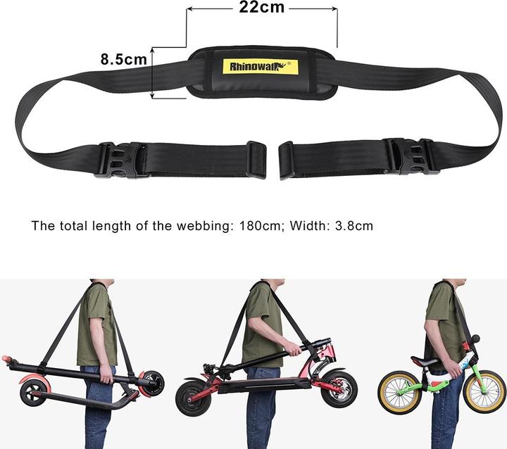 Image du produit Mobygo Bandoulière de transport pour trottinette