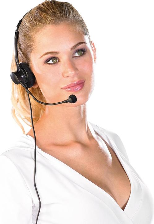 Produktbild Callstel Profi-Telefon-Headset inklusive Connector-Box
