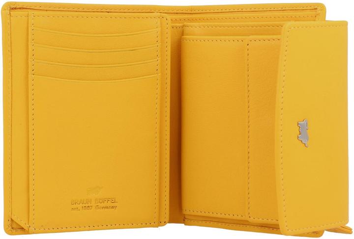 Actual product image Braun Büffel Joy wallet RFID protection leather 12 cm
