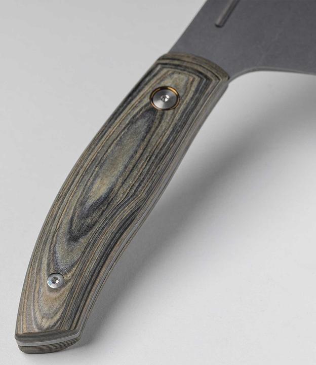 Produktbild Messermeister Kochmesser Carbon Bunka 20 cm, Braun/Grau (21.60 cm)