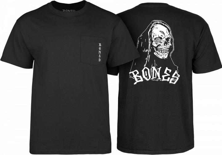 Produktbild Bones Terror Nacht Creeper Pocket T-Shirt (M)