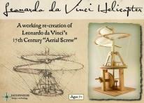 Fun trading Leonardo Da Vinci - Hélicoptère - kit de construct