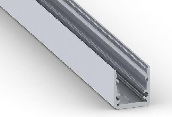 Produktbild LEDsON Slimline 15fl - Leistungsstarker Aluminiumprofil F?R Led-Streifen - Premiumqualit?T - Silber - 2 m (200 cm)