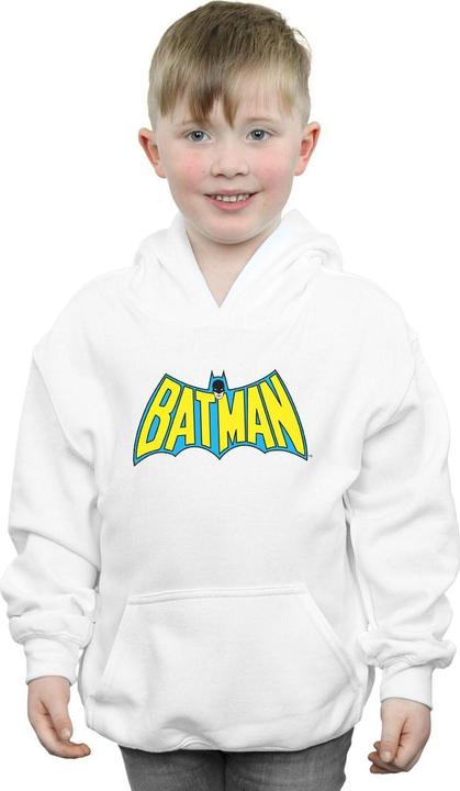 Actual product image Boys Batman Retro Logo Hoodie (152, 158)