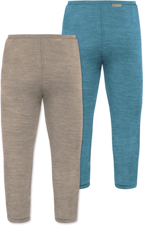 Immagine prodotto Normani Confezione da 2 pantaloni baby merino con piedini - 9539 (68)