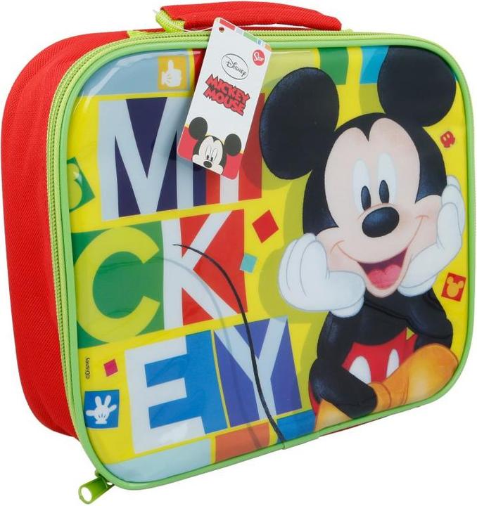 Mickey Mouse Jugend Unisex Rechteckige isolierte Tasche Mickey Watercolors lunchtasche