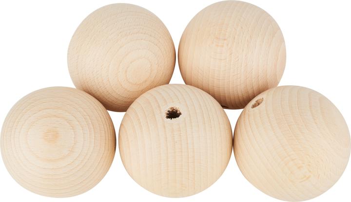 Image du produit VBS Boules en bois percées "Ø 70 mm