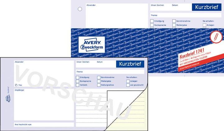 Image du produit Avery Lettre de synthèse (40 x)