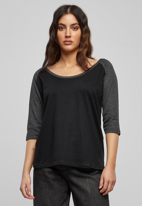 Actual product image Urban Classics Ladies 3/4 Contrast Raglan Tee (XS)