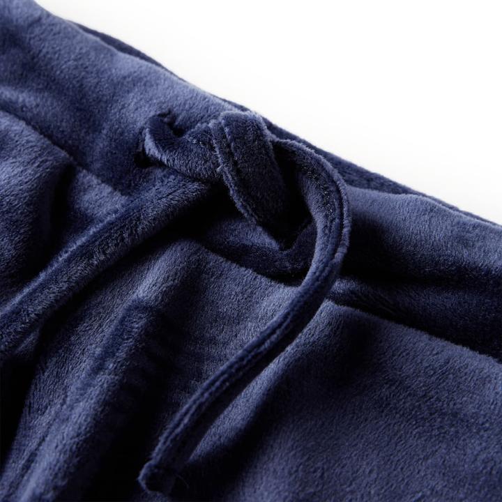 Actual product image VidaXL Children's tracksuit bottoms navy blue 92,Material: 94 % polyester (92)