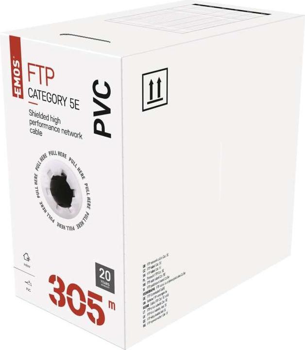 Produktbild Emos Datenkabel FTP 5E, 305m (CAT5e, 305 m)