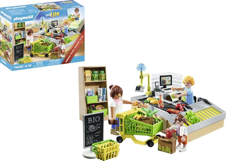 Produktbild Playmobil Bio-Supermarkt (71648, Playmobil My Life)