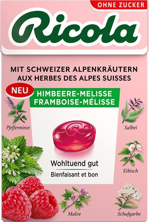 Actual product image Ricola Raspberry-Melissa (1 pcs., 57 g)