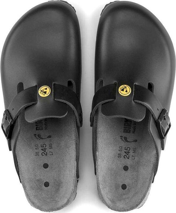 Produktbild Birkenstock Boston ESD Naturleder Schmal (37)