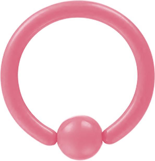 Image du produit Star Piercing Micro Ball Closure Anneau rose pastel (sans laiton, Acier chirurgical 316L)