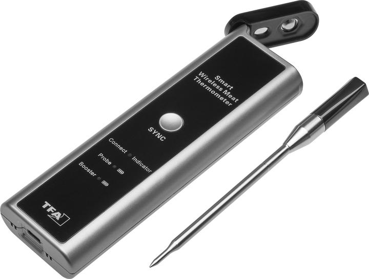 Actual product image TFA BBQ Thermometer inkl. L-Batterie anthrazit, FS-TFA