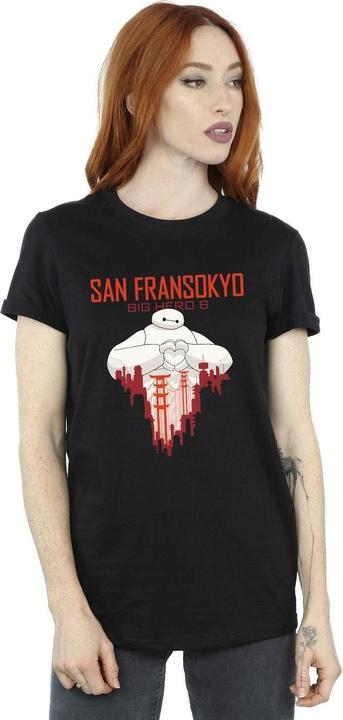 Produktbild Disney Big Hero 6 Baymax San Fransokyo Heart TShirt (3XL)