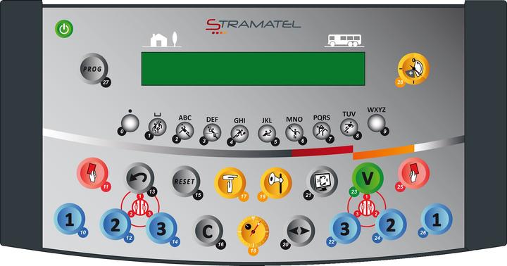 Produktbild Stramatel Anzeigetafel 452 PS 900