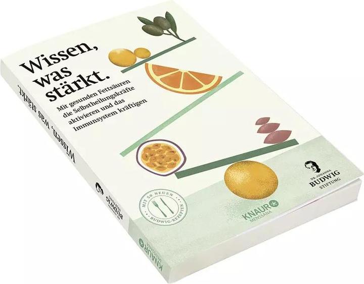 Actual product image Wissen, was stärkt (German, Joanna Budwig, 2022)