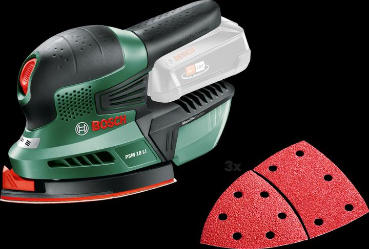 Actual product image Bosch Home & Garden PSM 18 LI / without battery (Multi sanders)