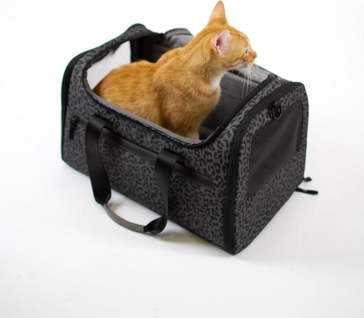 Produktbild LucyBalu CHECK-IN Katzentransporttasche (Katze, Waschmaschinenfest, Reflektoren)