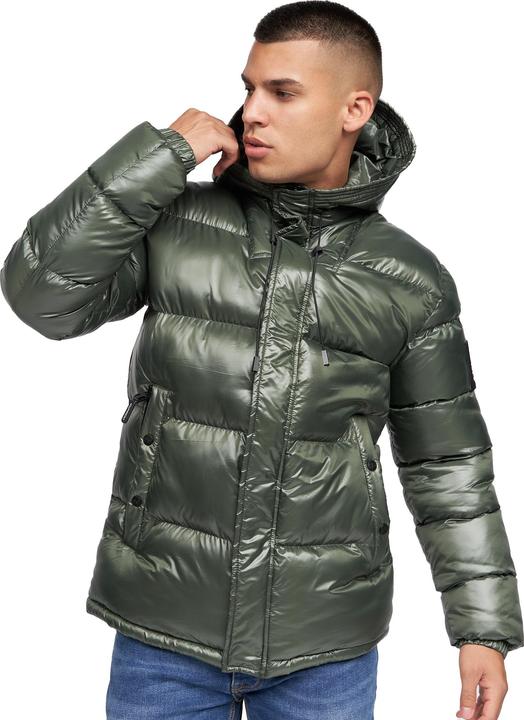 Actual product image Crosshatch Mens Crosswell High Shine Jacket (XL)