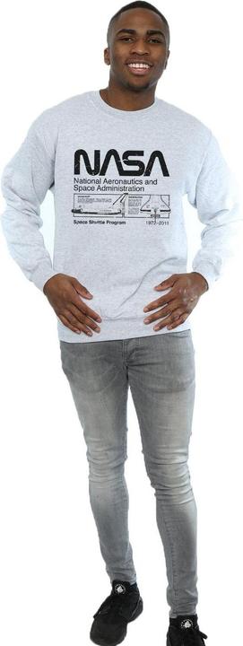 Image du produit Nasa Sweatshirt Hommes Navette Spatiale (XXL)