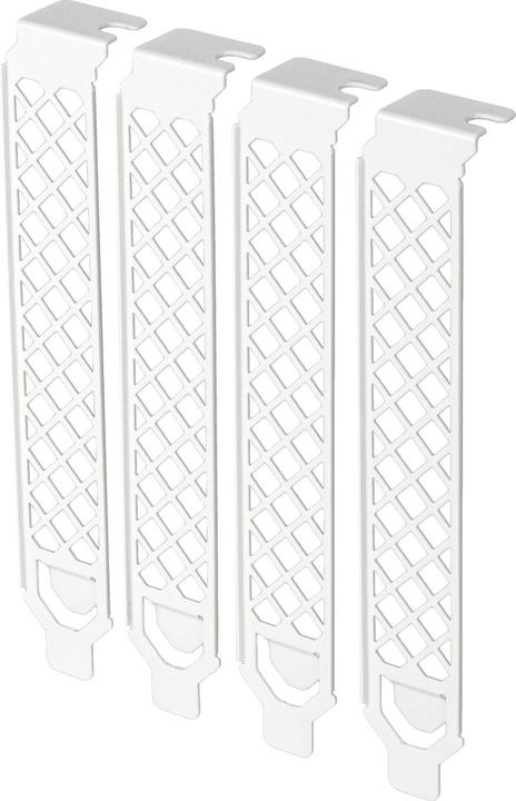 Productafbeelding Silverstone SST-Aeroslots2W - PCI slot covers, 4 stuks - wit