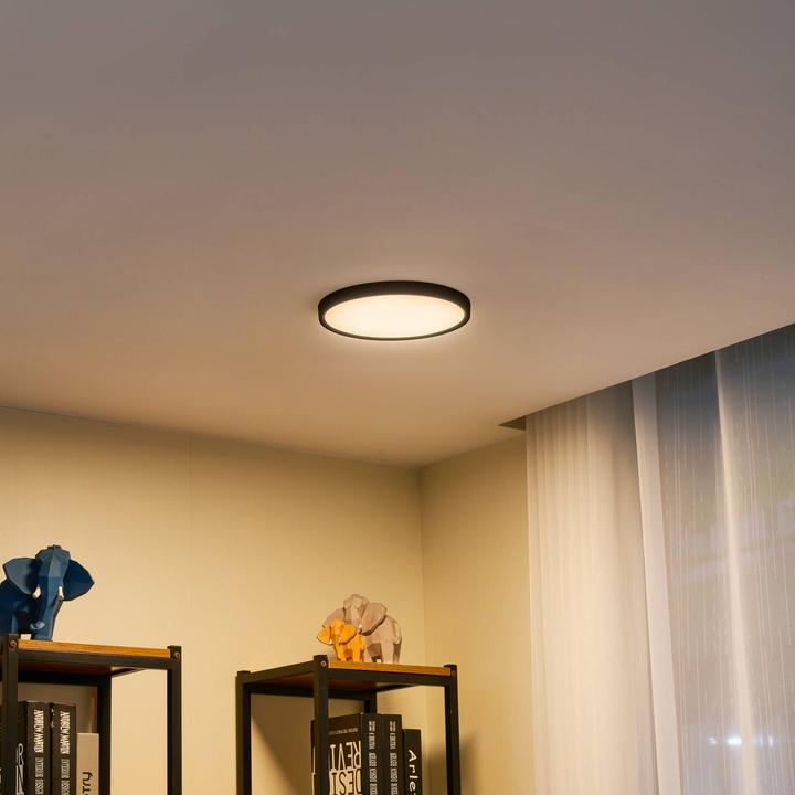 Actual product image Lindby Pravin LED ceiling light Ø 23 cm 3,000 K (950 lm)